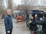 Министр ЖКХ Ставрополья Александр Рябикин проверил состояние контейнерных площадок в Ставрополе, своевременность вывоза отходов в праздничные дни. 
