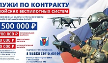 Служи по контракту в войсках беспилотных систем