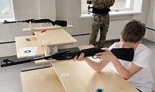 В СОШ № 23 проходил муниципальный этап военно-спортивной игры "ЗАРНИЦА-2.0" .  Это районное событие, посвященное 80-летию Победы в Великой Отечественной войне